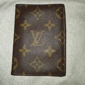 Louis Vuitton Monogram Porte Vertical Passcard